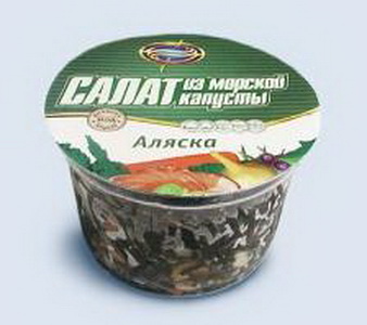 4607053630428 — Салат из морской капусты "Аляска", 210 г