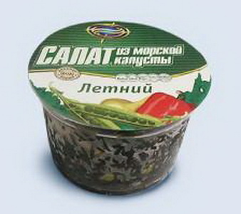 4607053630473 — Салат из морской капусты "Летний", 210 г
