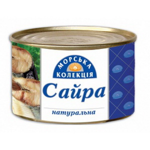 4607062220016 — Сайра "Морская коллекция" натуральная Тихоокеанская 245г