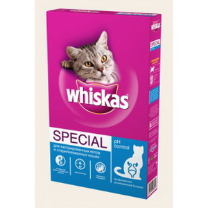 4607065003258 — Корм для кошек "Whiskas" Special для кастрированных котов 350г