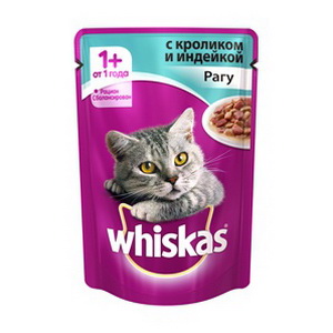4607065004057 — Корм "Whiskas" для кошек от 1 года