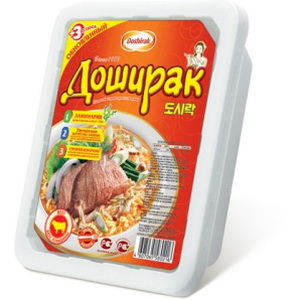 4607065580216 — Лапша "доширак" вкус говядины