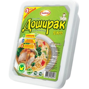 4607065580223 — Лапша быстрого приготовления "Доширак" вкус курицы, 90 г. 
