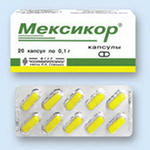 4607067060587 — Мексикор, капсулы 100Мг 20 шт