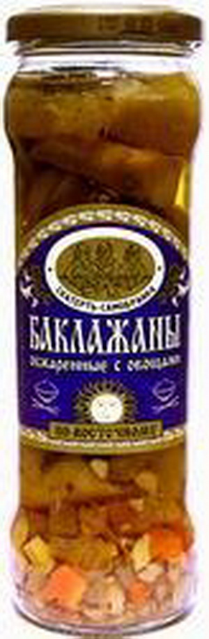 4607067553249 — Баклажаны обжаренные с овощами по-восточному "Скатерть-самобранка", 330 г 