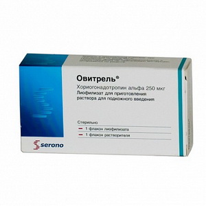 4607069190596 — Овитрель, раствор для подкожного введения 250мкг/0,5мл 1шт