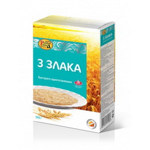 4607072711269 — Хлопья 3 злака руссская каша 500г