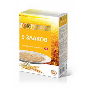 4607072711283 — Хлопья 5 злаков Русская каша 500г