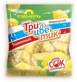 4607077365993 — Мармелад трицветик "лимонный"