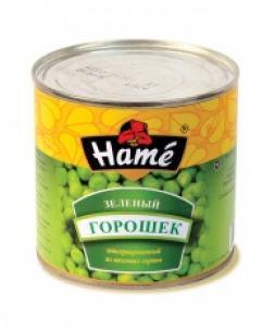4607078144856 — Зеленый горошек консервированный "Hame" 400 г.