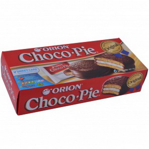 4607084351378 — Мучное изделие с шоколадной глазурью "Orion Choco-Pie" (с пищевыми обогащающими добавками)