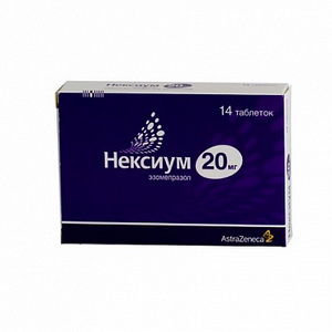 4607085315447 — Нексиум, таблетки 20мг 14шт