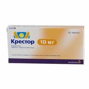 4607085315737 — Крестор, таблетки 10мг 28шт