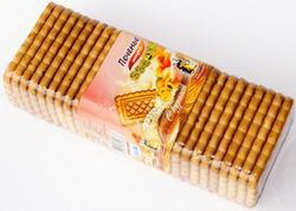 4607093890387 — Печенье сахарное с курагой, 380 г