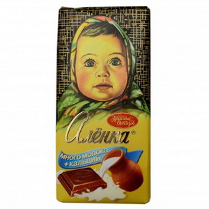 4607117892328 — Шоколад Аленка много молока 100г