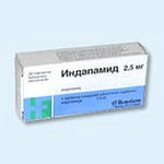 4607143560185 — Индапамид, таблетки 2,5Мг 30 шт