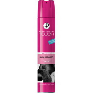 4607152941777 — Лак для волос серии professional touch "pro-vitamin b5 &amp; silk" сильной фиксации
