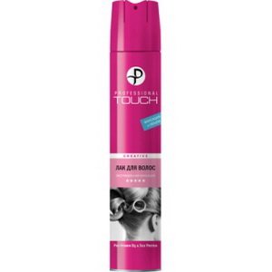 4607152941791 — Лак для волос серии professional touch "pro-vitamin b5 &amp; silk" экстра сильной фиксации