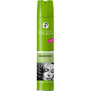 4607152941937 — Лак для волос серии professional touch "pro-vitamin b5 &amp; hydro complex" сильной фиксации
