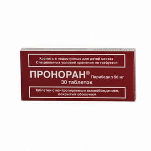 4607159860088 — Проноран, таблетки 50мг 30шт