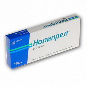 4607159860569 — Нолипрел А, таблетки 0,625+2.5 мг 30 шт