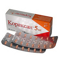 4607159861290 — Кораксан, таблетки 5мг 56 шт