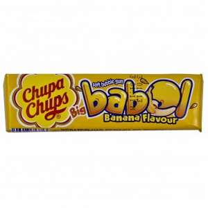 46087676 — Резинка жевательная пластин."big babol" со вкусом банана