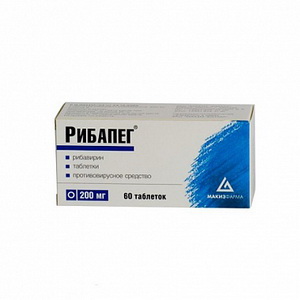 4610011970351 — Рибапег, капсулы 200мг 60шт