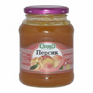 4620001501434 — Джем "Тогрус" Персик с сахаром с/б 550г