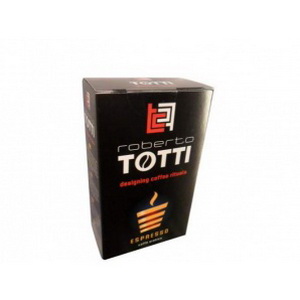 4620007590463 — Кофе натуральный жареный молотый темнообжаренный roberto totti espresso