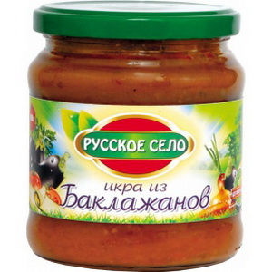 4630002034749 — Икра "Русское село" из баклажанов ст/б 450г