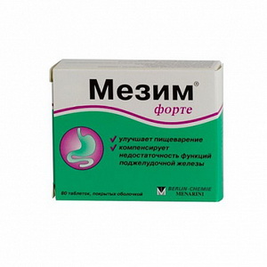 4630011650022 — Мезим форте, таблетки 80шт