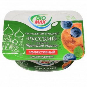4690228023170 — Творожный продукт БИО-МАКС чернослив/инжир/изюм 2.7% 120гр