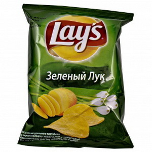 4690388003753 — Чипсы lays зеленый лук 80г