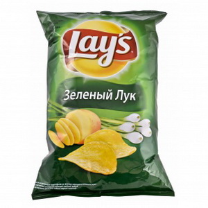 4690388003784 — Чипсы lays max зеленый лук 150 гр.