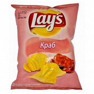 4690388003944 — Чіпси Lays зі см крабу 80 г