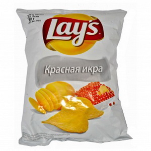 4690388004378 — Чипсы lays красная икра 80 гр.