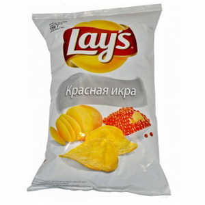 4690388004385 — Чипсы lays красная икра 150 гр.