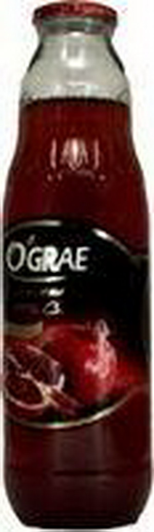 4760025800110 — Сок "O`grae" гранатовый 100%, 0,75 л
