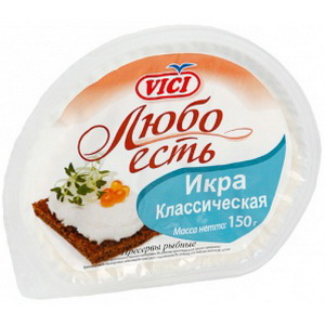 4770190058933 — Икра Мойвы ТМ Vici - Классическая в майонезном соусе 150грам 1шт/уп