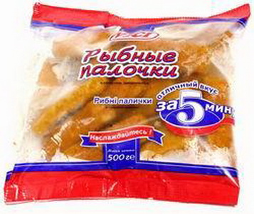 4770190379632 — Рыбные палочки "Vici" в панировке, 500 г