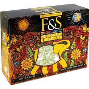 4796001051887 — Чай "F&S" Golden Elephant картон 100 г