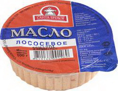 4810168001469 — Масло лососевое с/брем 100гр