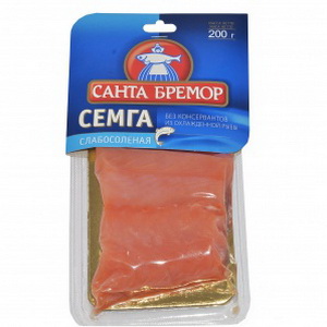 4810168014674 — Семга слабосолен. филе-кусок 200гр