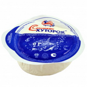 4810268015472 — Творог хуторок сав.прод.7% 300гр