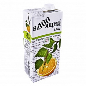 4810268020698 — Сок "На100ящий" Берёзово-апельсиновый т/п 1л