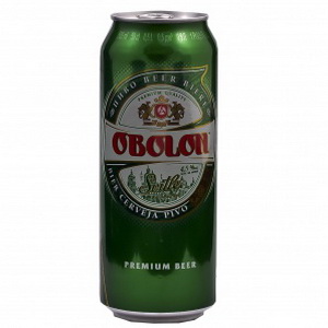 4820000190954 — 2203000900^ Пиво Оболонь Світле 0,5л з/б