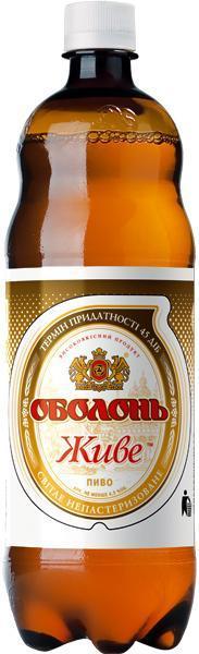 4820000195133 — Пиво Живое нефильтрованое Оболонь
