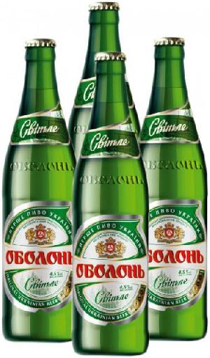 4820000196345 — Пиво "Оболонь" светлое 4 * 0,5 л