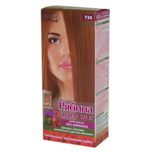 4820000307284 — Краска "Acme" Рябина Soft SILK 730 золотисто-русый